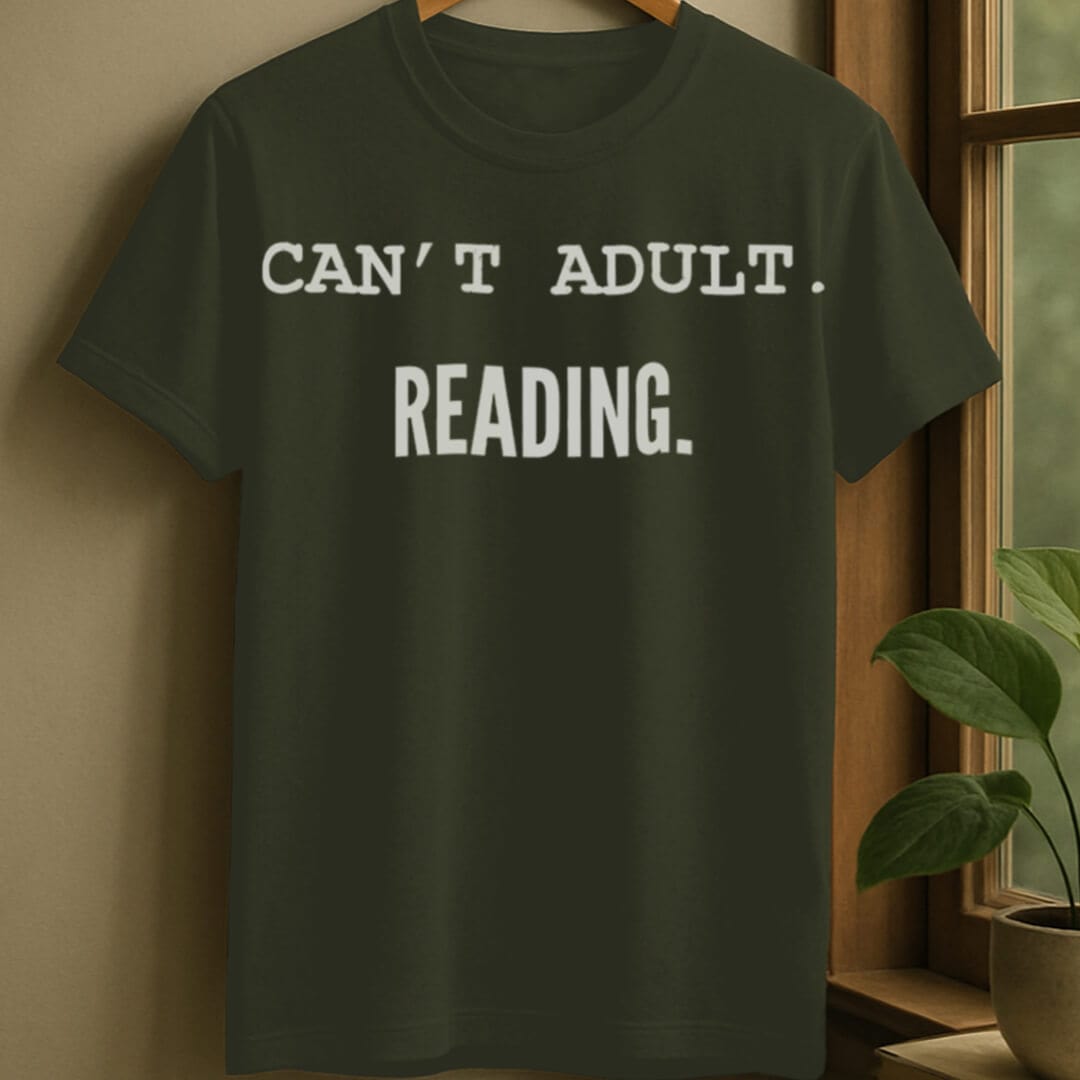 Military Green / S Can't adult t-shirt