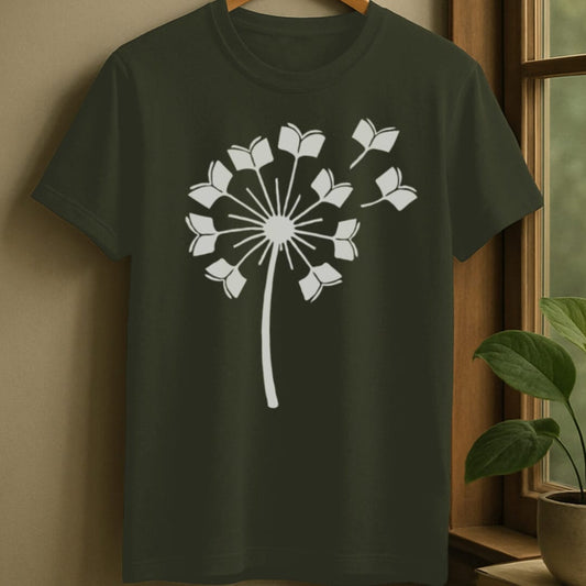 Military Green / S Dandelion t-shirt