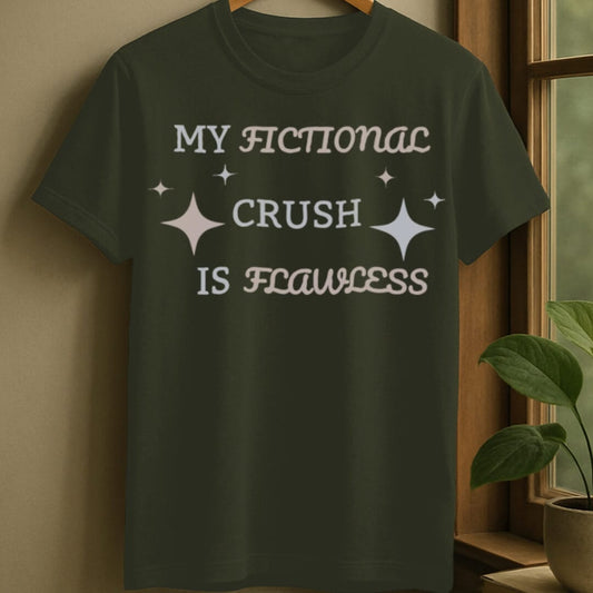 Military Green / S Fictional crush t-shirt