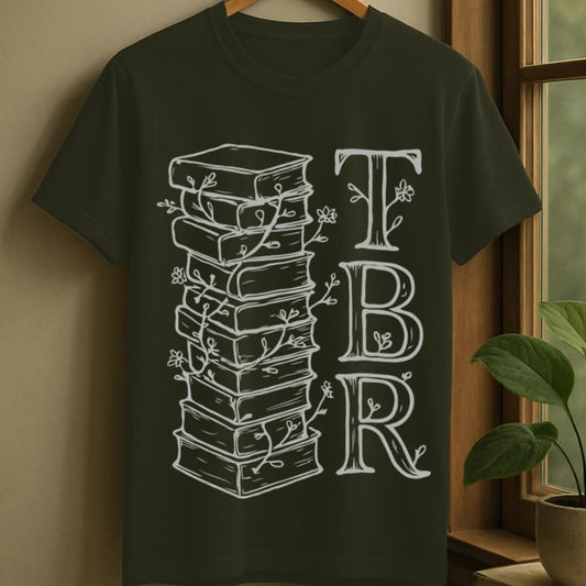 Military Green / S Floral TBR t-shirt
