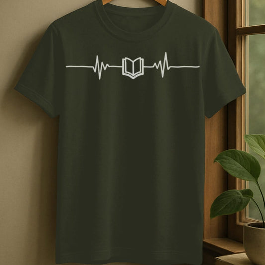 Military Green / S Heartbeat t-shirt
