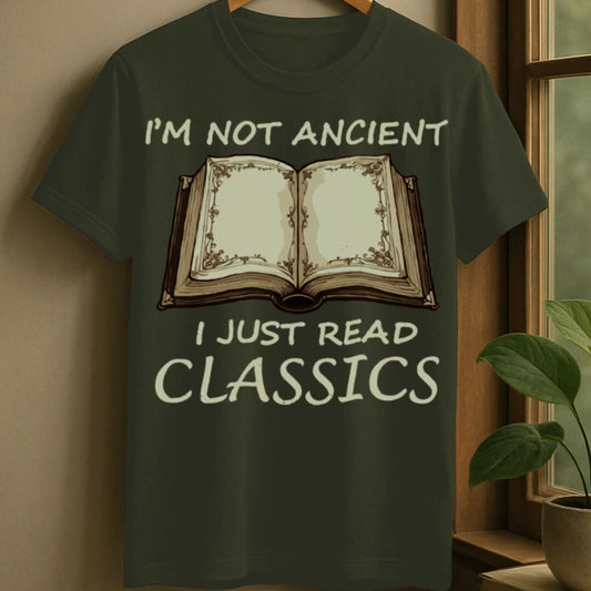 Military Green / S Read classics t-shirt
