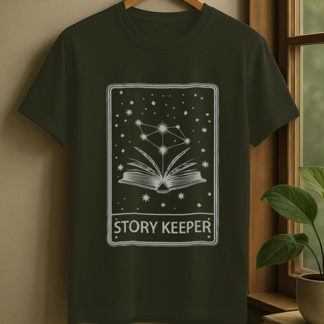Military Green / S Story keeper t-shirt