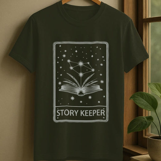 Military Green / S Story keeper t-shirt