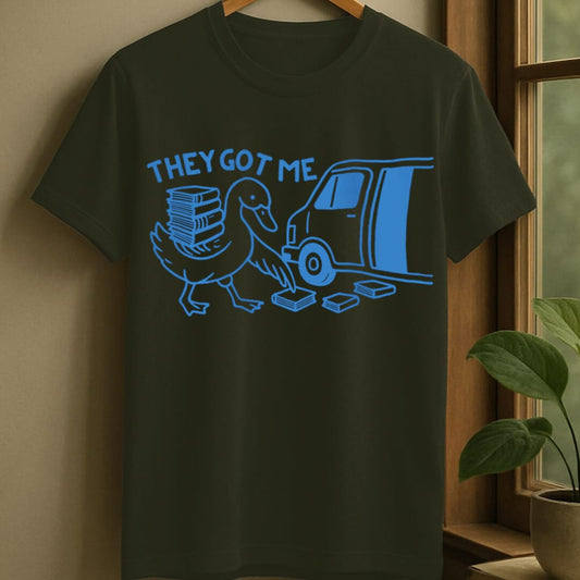 Military Green / S They got me t-shirt