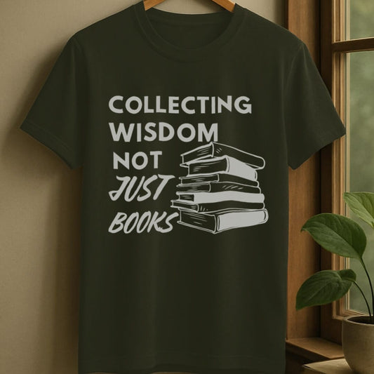 Military Green / S Wisdom collector t-shirt