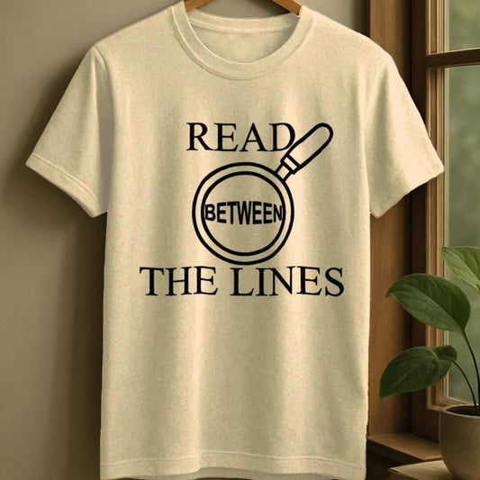 Natural / S Between the lines t-shirt