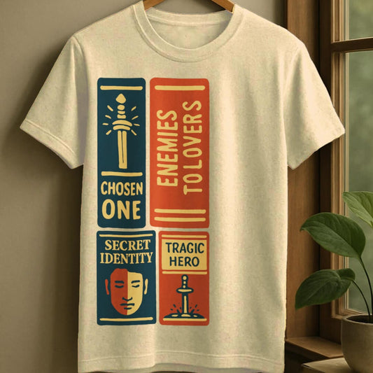 Natural / S Book collection t-shirt
