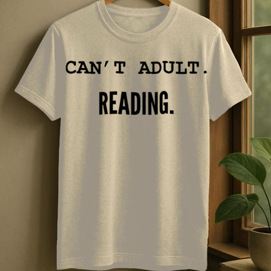Natural / S Can't adult t-shirt