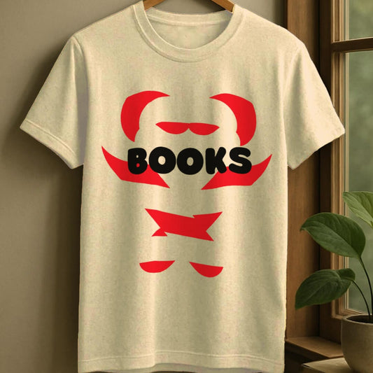Natural / S Candy cane love t-shirt