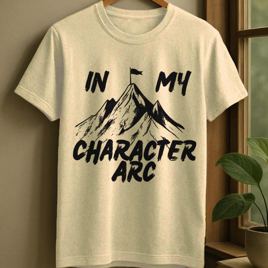 Natural / S Character arc t-shirt