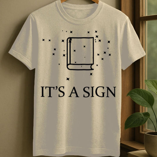 Natural / S It's a sign t-shirt