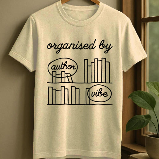 Natural / S Organising bookshelf system t-shirt