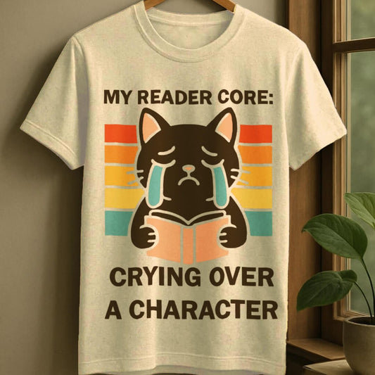 Natural / S Reader core t-shirt