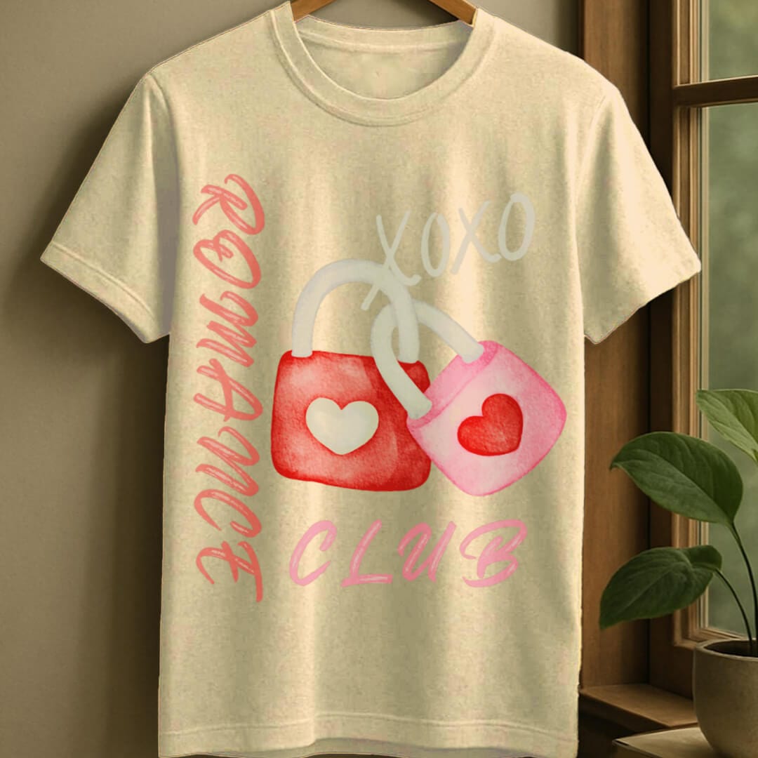 Natural / S Romance club t-shirt