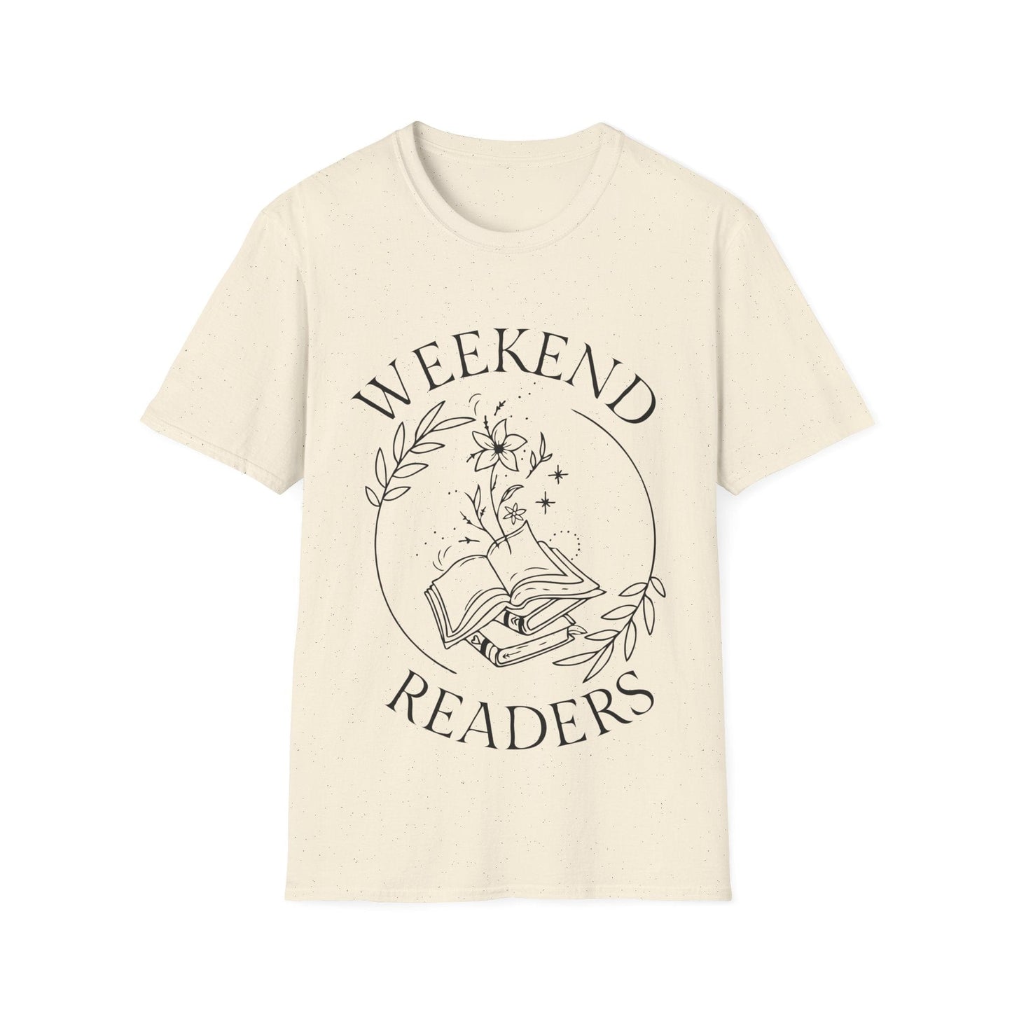 Natural / S Weekend reader t-shirt