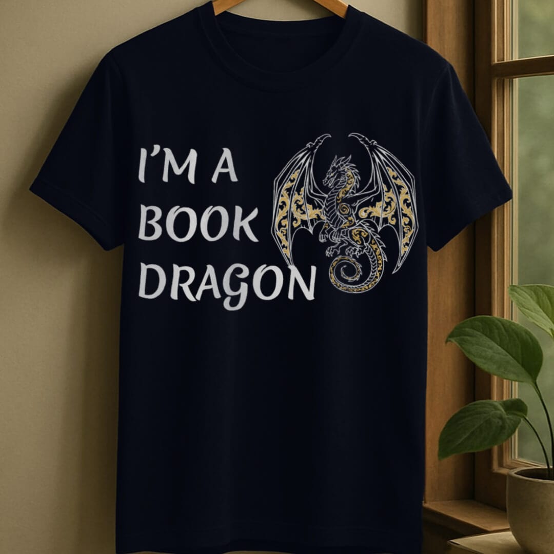 Navy / S A dragon t-shirt