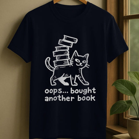 Navy / S Another book t-shirt