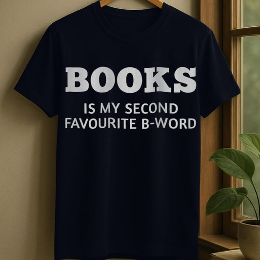 Navy / S B word t-shirt