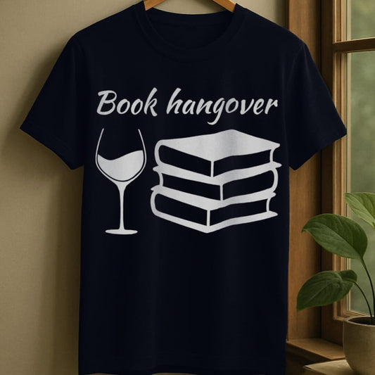 Navy / S Book hangover t-shirt