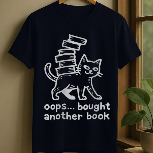 Navy / S Bought another book t-shirt