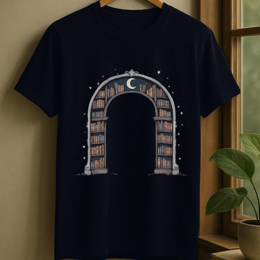 Navy / S Celestial archives t-shirt
