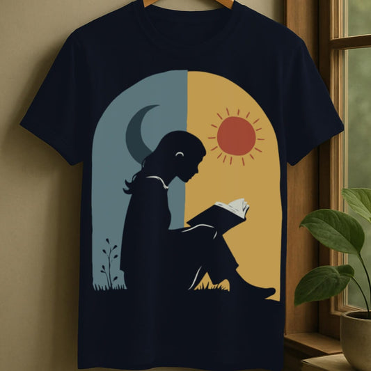 Navy / S Day and night t-shirt