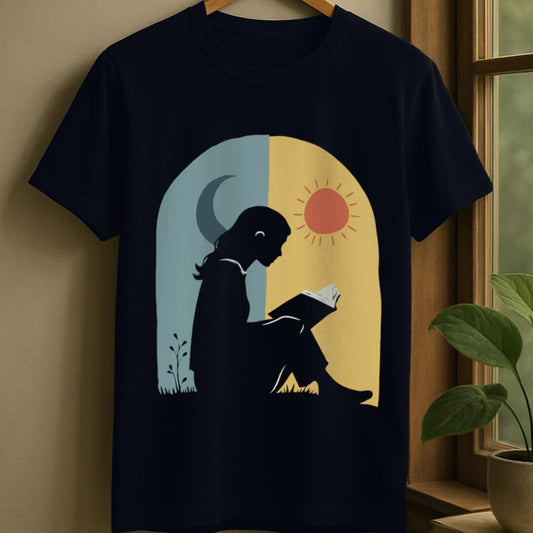 Navy / S Day and night t-shirt