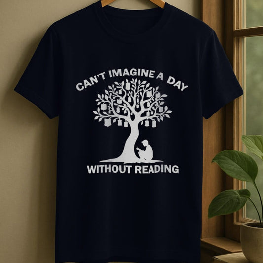 Navy / S Everyday reading t-shirt