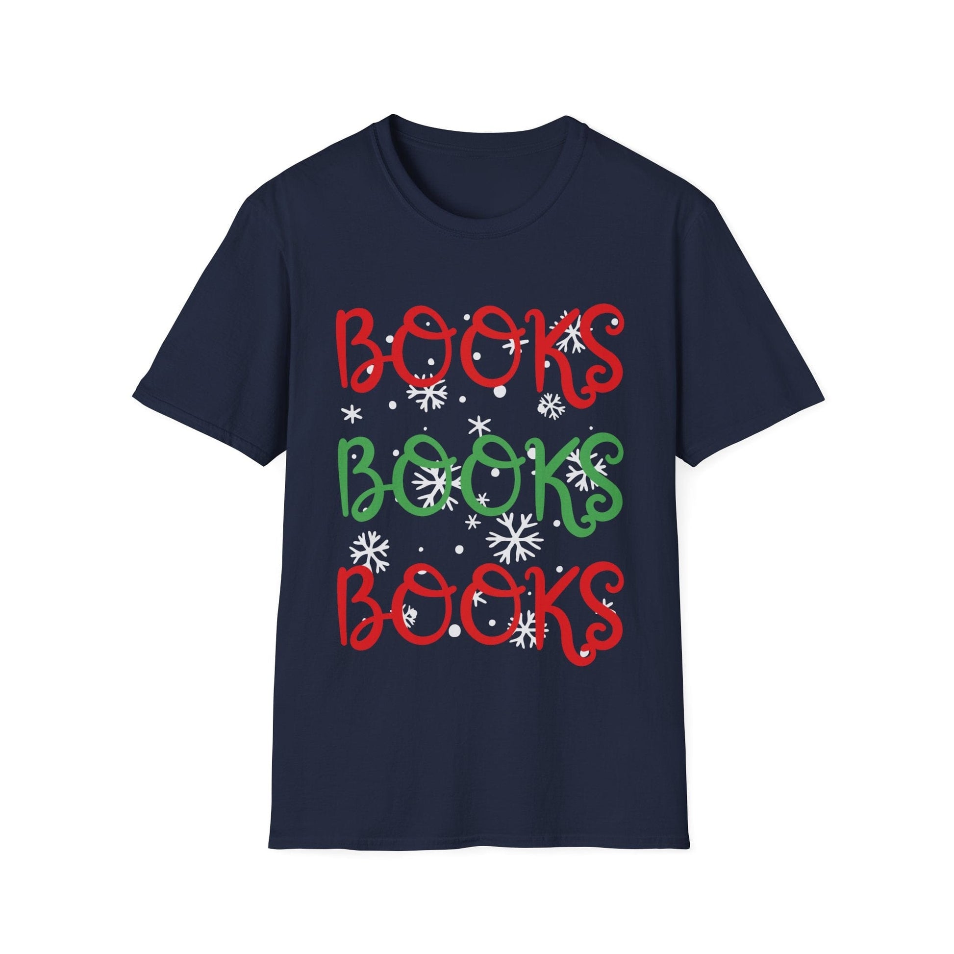 Navy / S Merry books t-shirt
