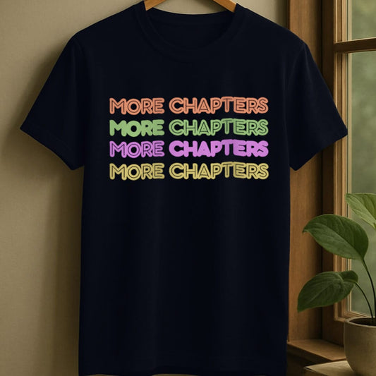 Navy / S More chapters t-shirt
