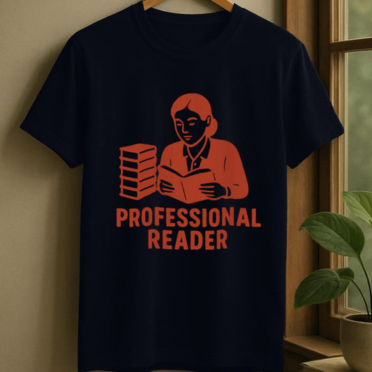 Navy / S Professional reader t-shirt
