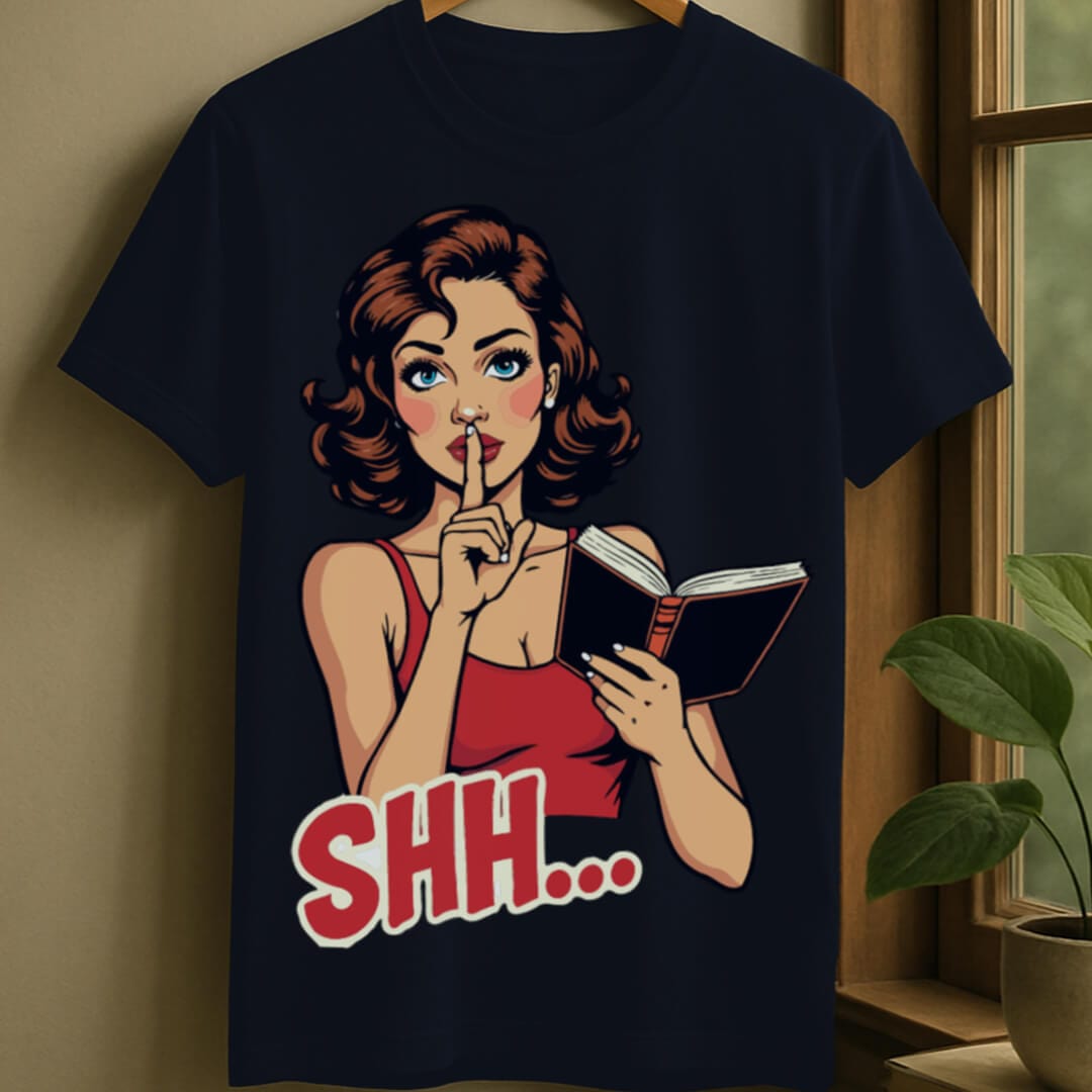 Navy / S Shh t-shirt