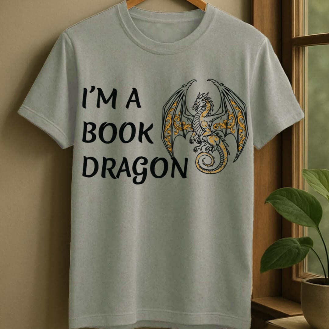 Sport Grey / S A dragon t-shirt