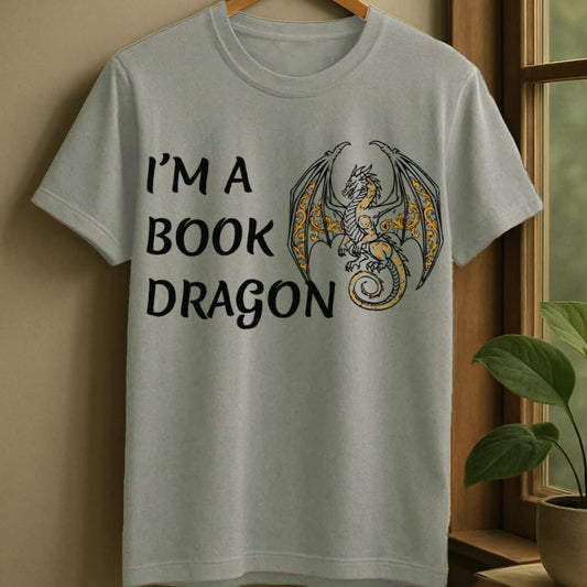 Sport Grey / S A dragon t-shirt