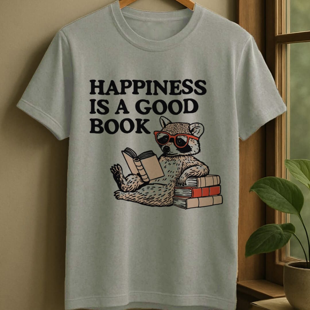 Sport Grey / S A good book t-shirt