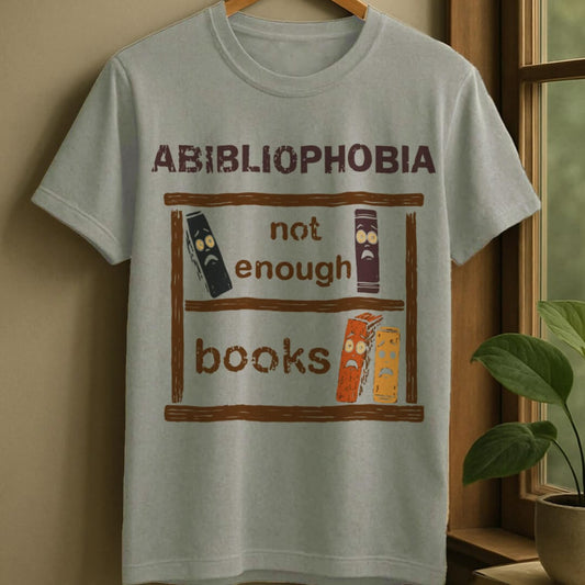Sport Grey / S Abibliophobia t-shirt