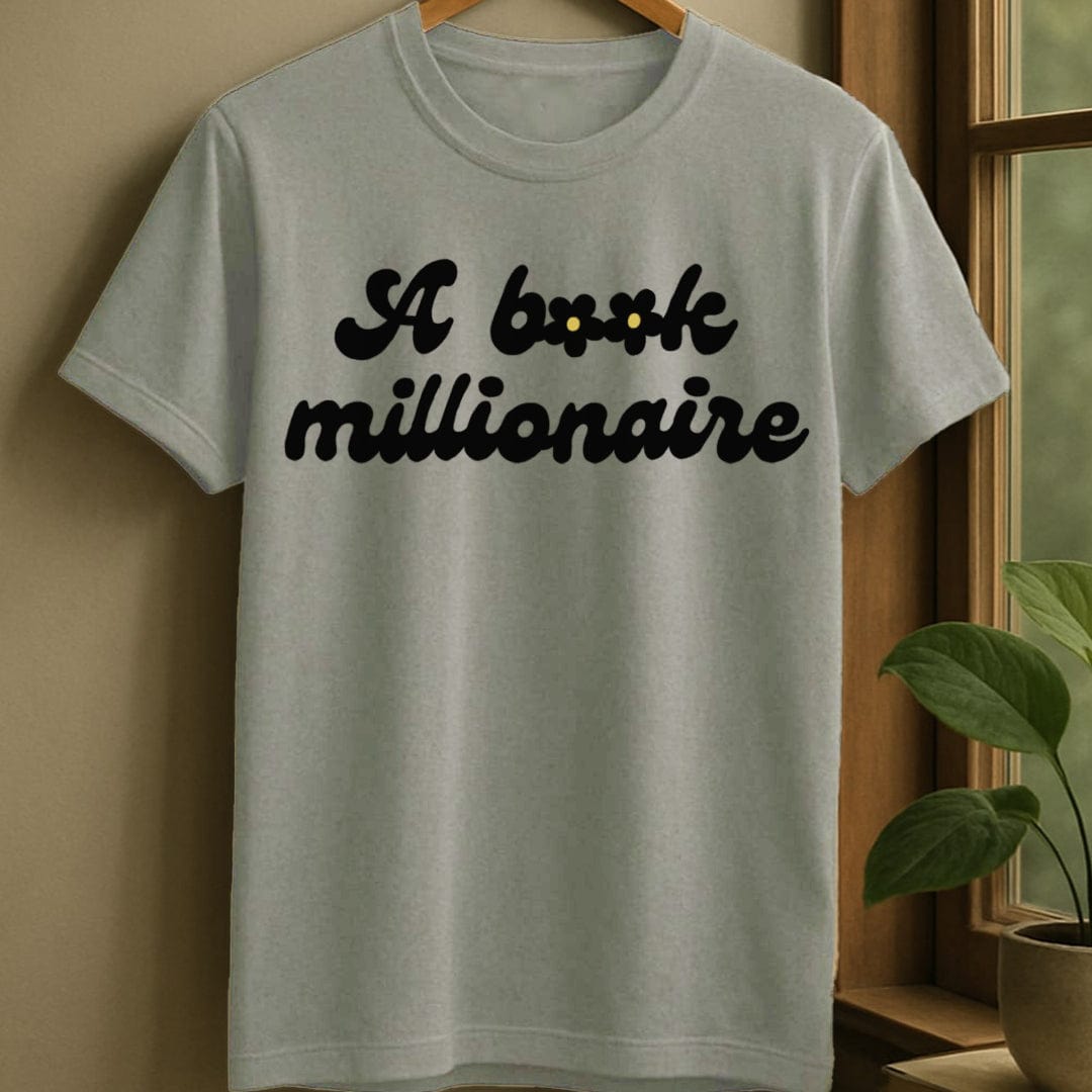 Sport Grey / S Book millionaire t-shirt