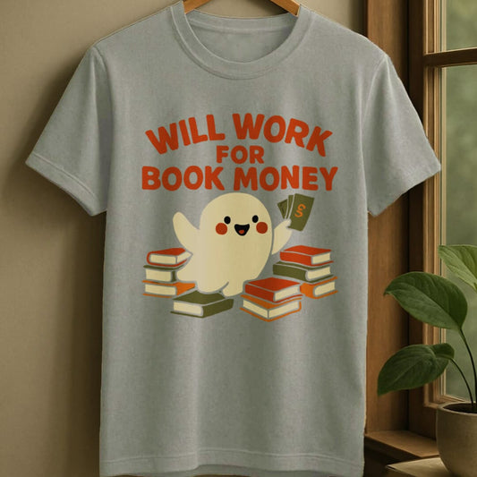 Sport Grey / S Book money t-shirt