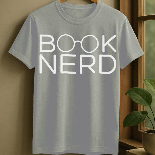 Sport Grey / S Book nerd t-shirt