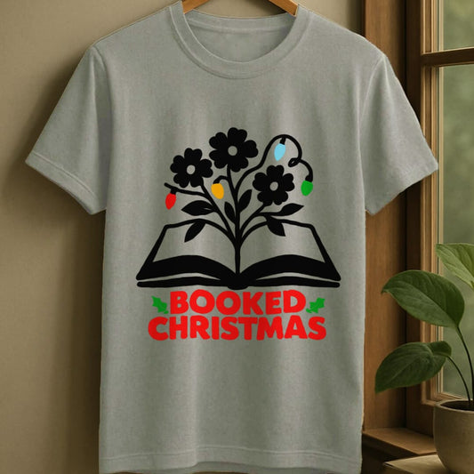 Sport Grey / S Booked christmas t-shirt