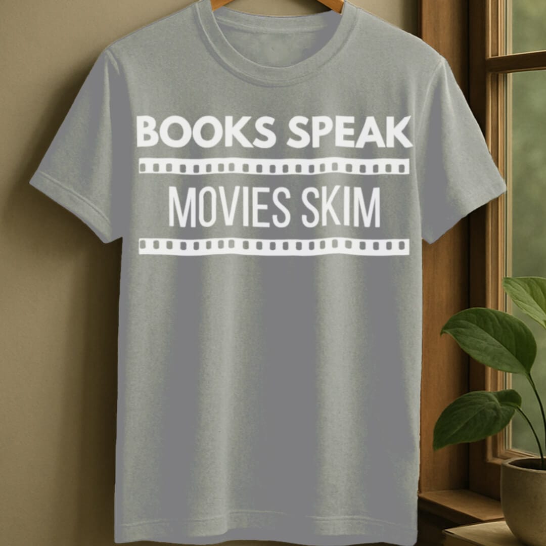 Sport Grey / S Books speak t-shirt