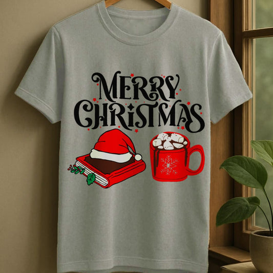 Sport Grey / S Christmas reads t-shirt