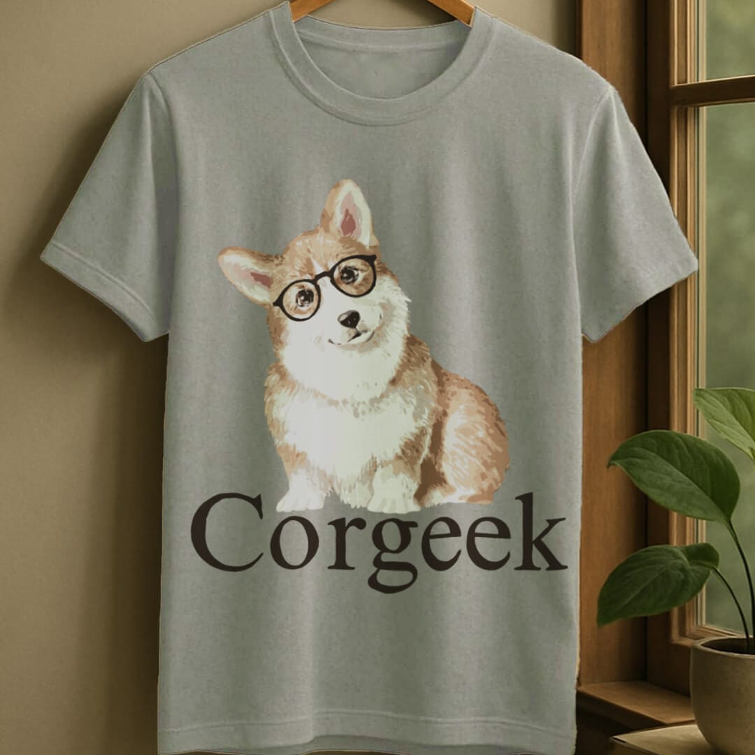 Sport Grey / S Corgeek t-shirt