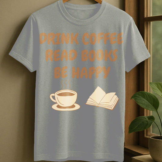 Sport Grey / S Drink and read t-shirt