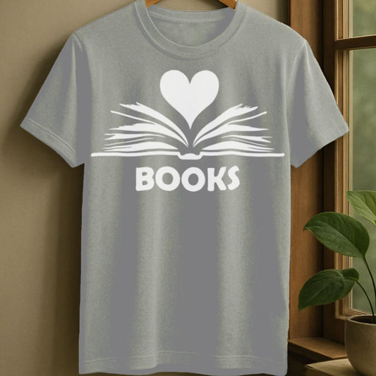 Sport Grey / S I love reading t-shirt