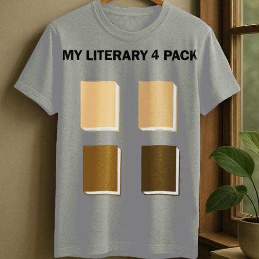 Sport Grey / S Literary packs t-shirt