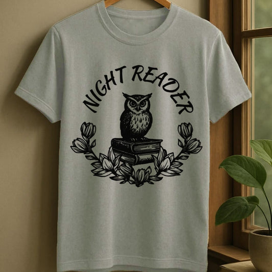 Sport Grey / S Night reader t-shirt