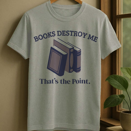 Sport Grey / S Point of books t-shirt