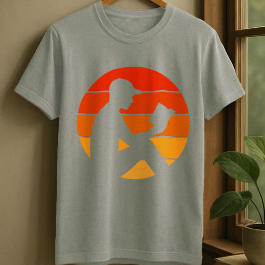 Sport Grey / S Sunset reader t-shirt